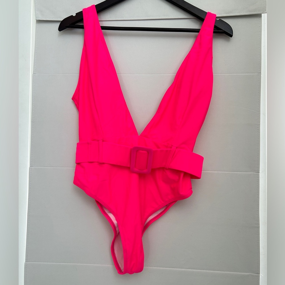 Hot Pink! One piece Bathing Suit